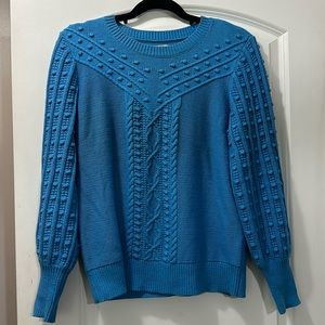 Sz Medium Gorgeous Blue Sweater!